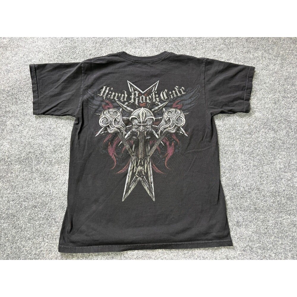 Hard Rock Cafe Tampa T-Shirt Adult Small Black Short Sleeve Cotton
